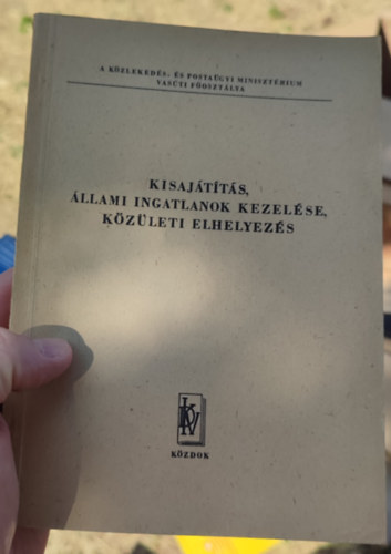 Kisaj�t�t�s, �llami ingatlanok kezel�se, k�z�leti elhelyez�s