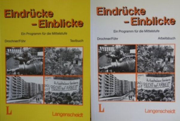 Karl-Heinz Drochner - Dieter Fhr - Eindrcke-Einblicke: Ein Programm fr die Mittelstufe Deutsch als Fremdsprache - Textbuch + Hrtextheft