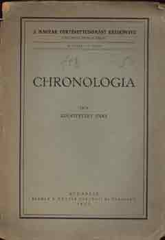 Szentptery Imre - Chronologia