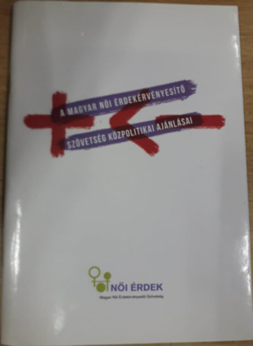 A Magyar N�i �rdek�rv�nyes�t� Sz�vets�g k�zpolitikai aj�nl�sai