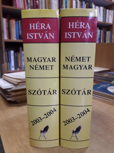 Hra Istvn - Magyar-nmet, nmet-magyar sztr I-II. (srga)