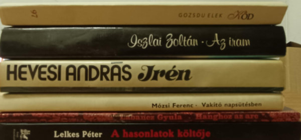 Iszlai Zolt�n, Hevesi Andr�s, M�zsi Ferenc, Lelkes P�ter, Labancz Gyula Godzsu Elek - Magyar kort�rs k�nyvcsomag