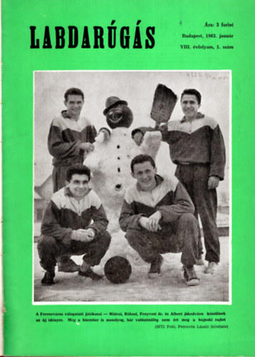 Hoffer Jzsef   (szerk) - Labdargs 1963. IX. vfolyam 1-12. szm (teljes)
