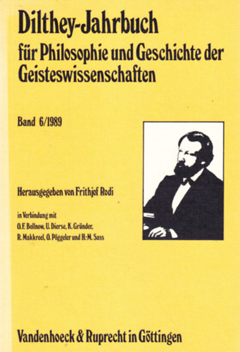 Frithjof Rodi  (Hg.) - Dilthey-Jahrbuch fr Philosophie und Geschichte der Geisteswissenschaften. Band 6/1989