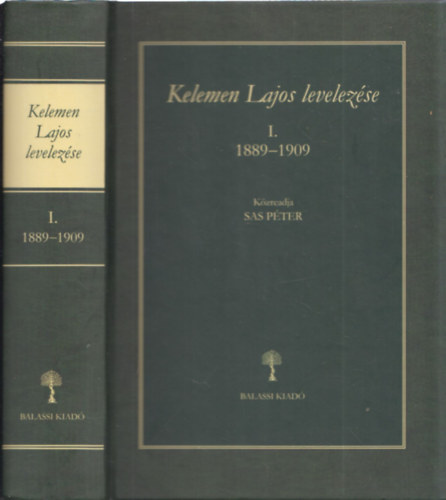 Kelemen Lajos levelezése I. 1889 - 1909