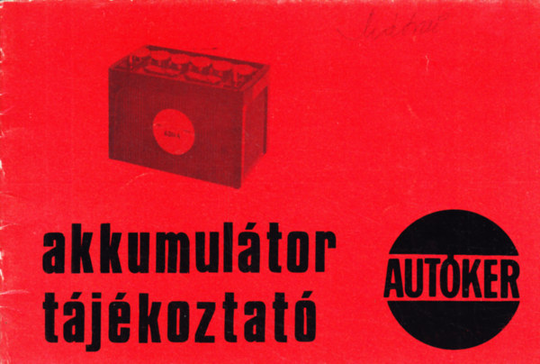 Akkumulátor tájékoztató