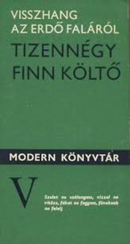 Visszhang az erdő faláról (Tizennégy finn költő)