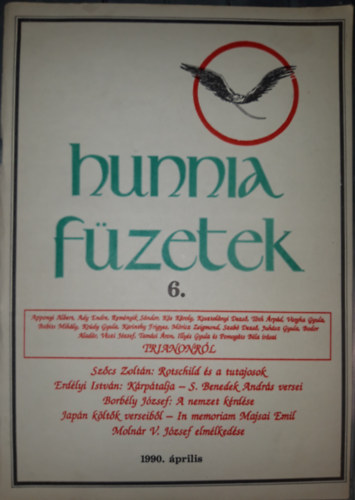 Hunnia F�zetek 6.  1990 �prilis