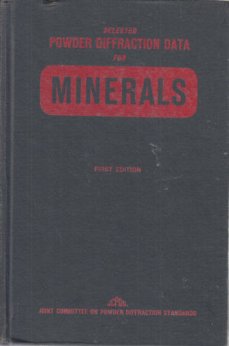 Selected Powder Diffraction Data for Minerals: Data book