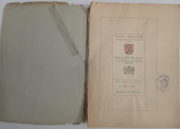 Vik�r B�la  (ford.) - Kalevala (A Finn K�zt�rsas�g eln�k�nek aj�nd�ka)