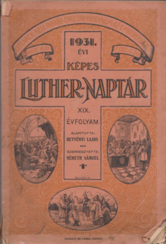 Nmeth Smuel - Luther-Naptr XIX. vfolyam (1931)