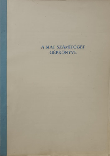 A MAT szmtgp gpknyve