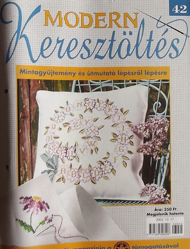 Modern Keresztöltés 42. - Mintagyűjtemény és útmutató lépésről lépésre