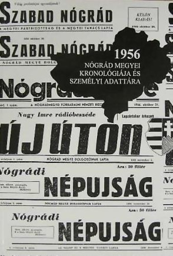 . Varga Lszl  (fszerk.) - 1956 Ngrd megyei kronolgija s szemlyi adattra ( A forradalom esemnyei s aktv szerepli a megyben)