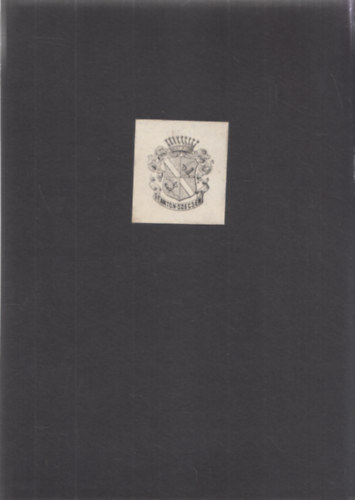 Ex Libris - Szécsen Antal (1819- 1896) (eredeti nyomat)
