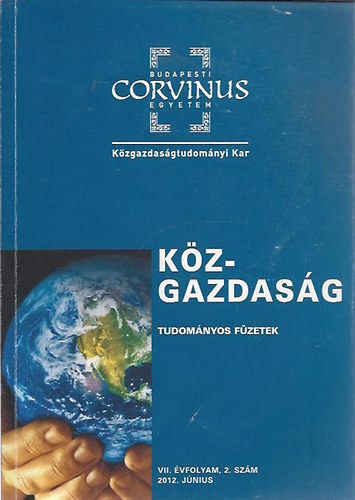 Kzgazdasg - Tudomnyos fzetek VII. vfolyam 2.szm 2012. jnius