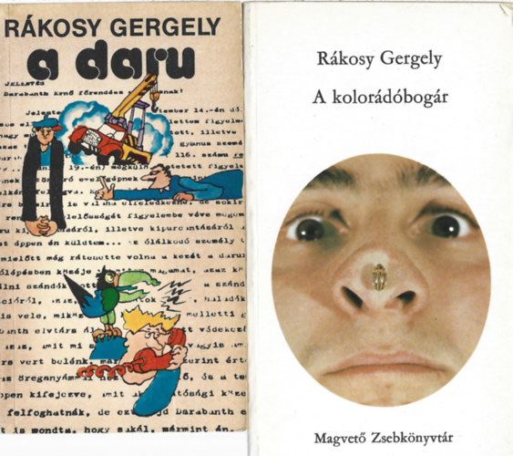R�kosy Gergely - 2 db k�nyv, A daru, A kolor�d�bog�r