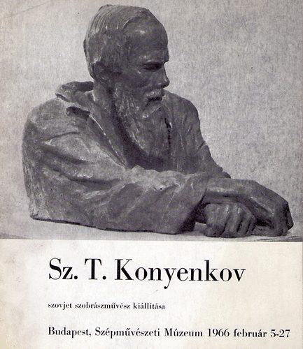Sz.T. Konyenkov szovjet szobrszmvsz killtsa