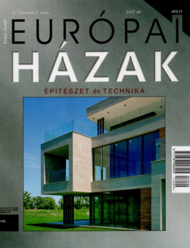 ismeretlen - Eur�pai H�zak XII. �vfolyam 4.sz�m (2017.t�l )