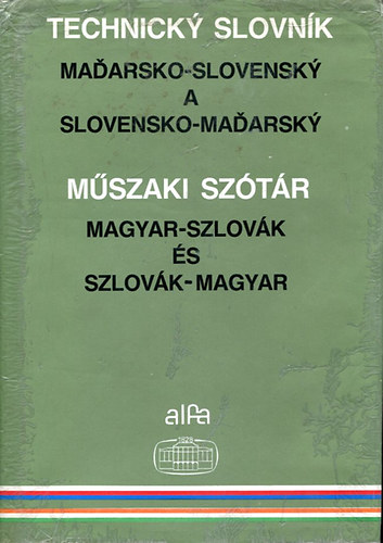 Magyar-Szlovk s Szlovk-Magyar Mszaki sztr