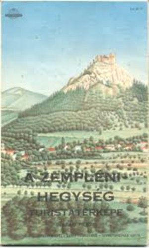 A Zemplni-hegysg turistatrkpe (szaki rsz) 1:40 000