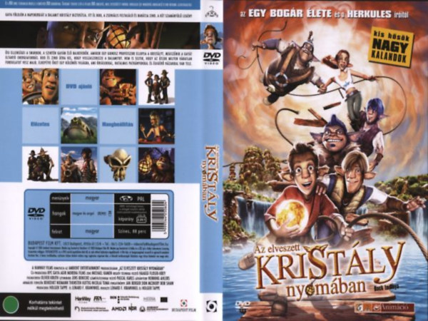 Budapest Film - Az elveszett kristály nyomában (DVD)
