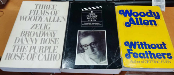 Woody Allen - 3 db Woody Allen: Four films of Woody Allen + Three Films of Woody Allen + Without Feathers