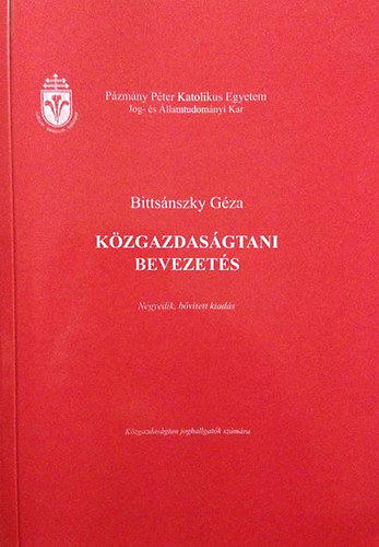 Bittsnszky-Ivicz-Schlett-Botos - Kzgazdasgtani bevezets