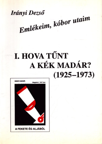 Irnyi Dezs - Emlkeim, kbor utaim I. Hova tnt a kk madr? (1925-1973)