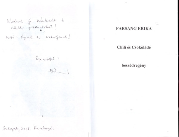 Farsang Erika - Chili s csokold