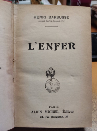 Henri Barbusse - L'Enfer