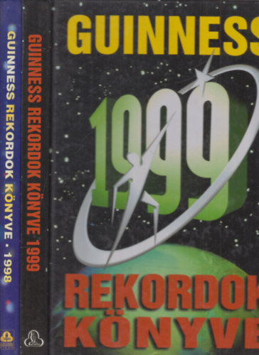 2 db. Guinness Rekordok knyve (1998, 1999)