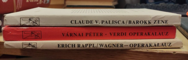 Zenei csomag: Barokk zene + Verdi opera kalauz + Wagner opera kalauz +