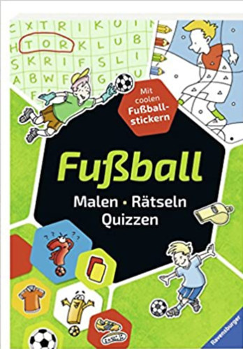 Fu�ball - Malen, Ratseln, Quizzen