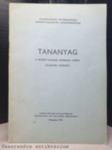 Muszka Katalin - Tananyag a női-férfi fodrászok tanfolyama részére (SZAKMAI ISMERET)