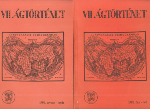 Incze Mikl�s  (szerk.) - Vil�gt�rt�net 1991/tavasz-ny�r + �sz-t�l - teljes �vfolyam (2 k�tetben)