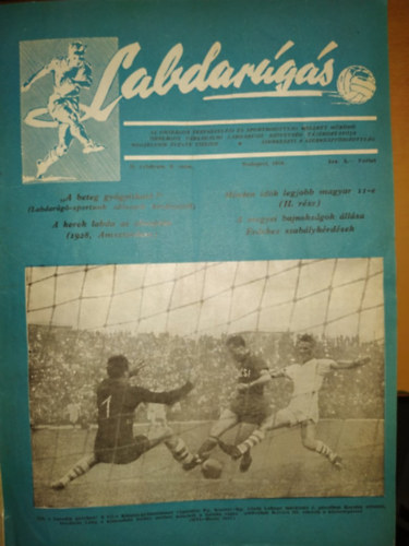 Koltai Ferenc (Fel. vez.) - 42 db Labdargs tjkoztat magazin egybektve, szrvnyszmok: 1956-tl 1960-ig