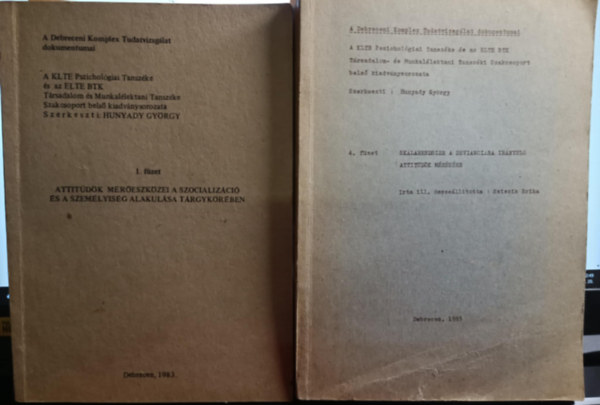 Egyetemi pszichol�giai k�nyvcsomag