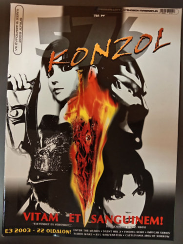 576 Konzol VII. évfolyam 6. szám 2003. június