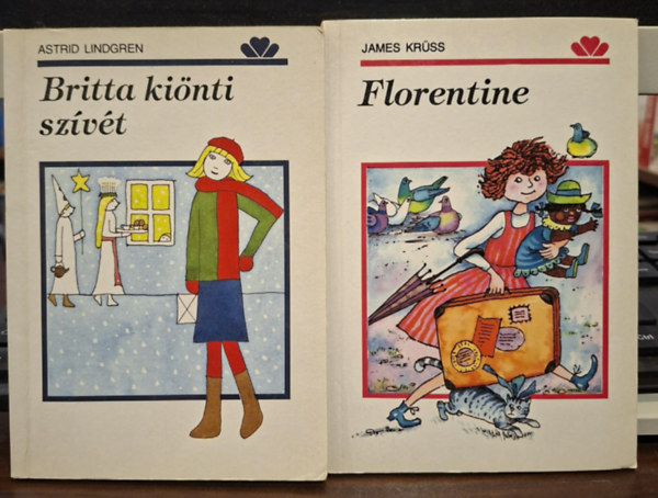 James Krüss Astrid Lindgren - 2 kötet a Szív könyvek sorozatból: Britta kiönti szívét, Florentine