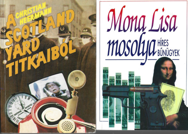 2 db knyv, Christian Heermann: A Scotland Yard titkaibl, Mona Lisa mosolya