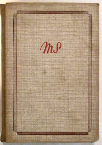 Mrai Sndor - A szegnyek iskolja - vszonkts