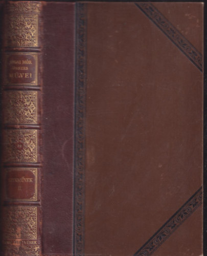 Jókai Mór - Színművek II. (Nemzeti kiadás 39.)- kiadói félbőr