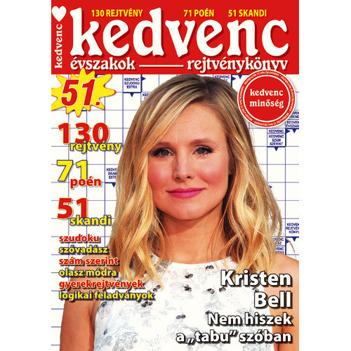 Kedvenc vszakok 51. (Rejtvnyknyv)