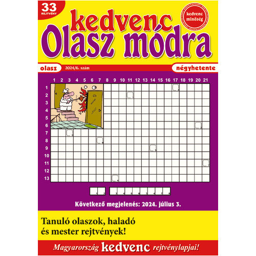 Kedvenc Olasz módra 2024/6