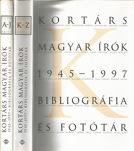 F. Almsi va - Kortrs magyar rk (1945-1997) bibliogrfia s fottr I-II.
