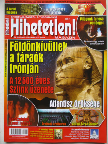 Hihetetlen! magazin 2015. június