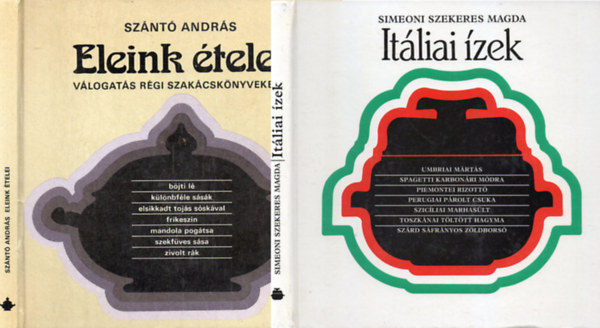 Simeoni Szekeres Magda Andr�s Sz�nt� - Eleink �telei + It�liai �zek