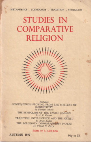 Studies in Comparative Religion - Autumn 1977