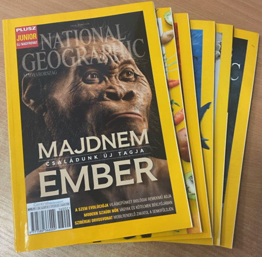 National Geographic Magyarorszg 2016. februr, mrcius, prilis, jlius, augusztus, oktber (6 db. szrvnyszm)